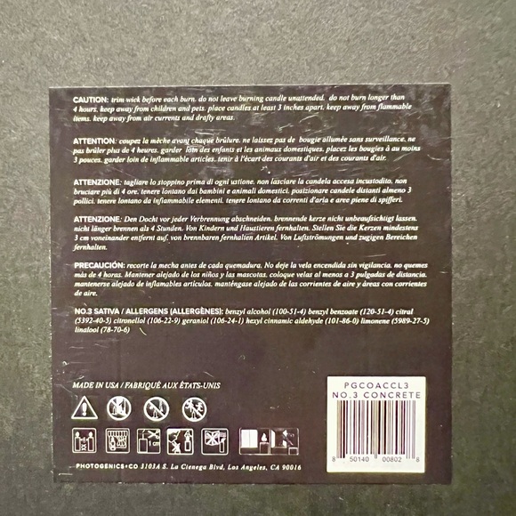 PHOTOGENICS+CO FRAGRANCE CANDLE - Picture 5 of 5